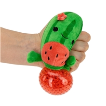 aerial view a group of stress busters(tm) watermelon, image 1 of 2