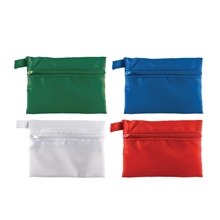 a group of zippered nylon bag