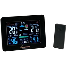 aerial view a black habitat in / outdoor weather station, image 1 of 3