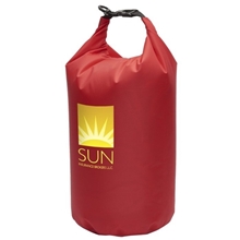 aerial view a red bayco(r) 10 gauge 12 booster cable, image 1 of 5