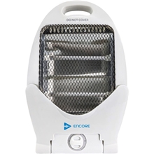 aerial view a white sealy(r) space heater, image 1 of 6