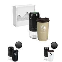 aerial view a group of coffee lovers kit, image 1 of 4