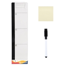 aerial view a clear acrylic scribbler show acrylic monitor board, image 1 of 5