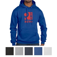 a group of champion(r) double dry eco(r) pullover hooded sweatshirt