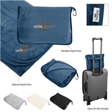 a group of en route rpet travel blanket with trolley pillow pouch