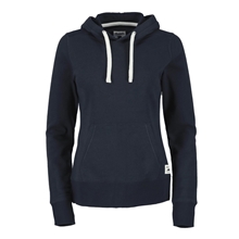 aerial view a atlantic navy (574) womens maplegrove roots73 fleece hoodie, image 1 of 4