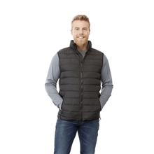aerial view a group of mens mercer insulated puffer vest, image 1 of 2
