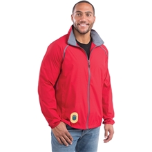 aerial view a group of mens egmont lightweight packable jacket, image 1 of 3