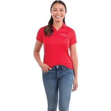 aerial view a group of womens moreno short sleeve performance polo, image 1 of 6