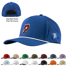 a group of branded bills bare curved rope cap