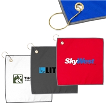 a group of ecoclip rpet golf towel