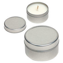 aerial view a group of promotional tranquility scented candle - apple with your logo, image 1 of 4