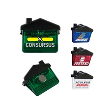 a group of lapo i house memo holder magnet