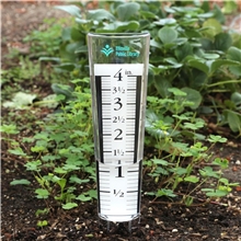 aerial view a group of 4 magnifying rain gauge, image 1 of 2