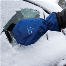 a group of ice scraper mitt