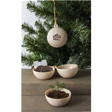 a group of blossom kit ornament