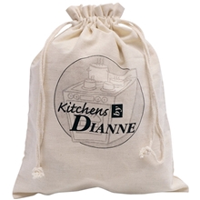 aerial view a natural shoe bag natural, image 1 of 2