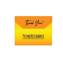 a group of envelope gift card holder printed full color