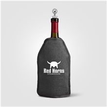 a group of nest recycled polyester heathered wine bottle cooler