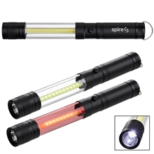 a group of tactical cob led magnetic emergency flashlight