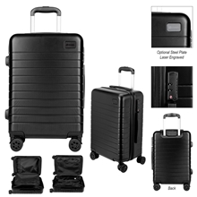 a group of stratus 22 hardside carry - on suitcase