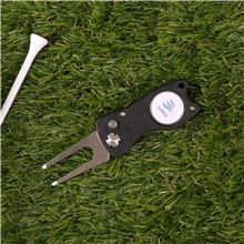 a group of fix - all divot repair tool with ball marker