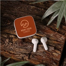 aerial view a group of origaudio terratone(tm) wireless earbuds, image 1 of 5