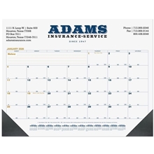 a group of calendar desk pads (21 3/4 x 17) two color imprint