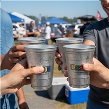 a group of 16 oz top cup by ball(tm) aluminum cup