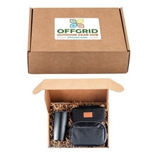 aerial view a black on - the - go gift pack gift set, image 1 of 2