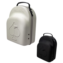 a group of pins and aces hat caddie