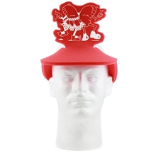a group of pierogi popup visor