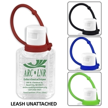 a group of blast sc 1.0 oz compact hand sanitizer antibacterial gel in flip - top squeeze bottle with adjustabel silicone carry strap