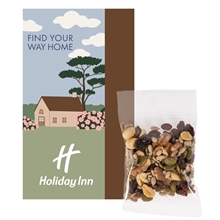 aerial view a custom calling card - raisin nut trail mix, image 1 of 4