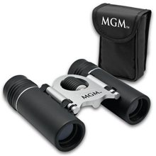 aerial view a black 8x21 optika binoculars, image 1 of 3