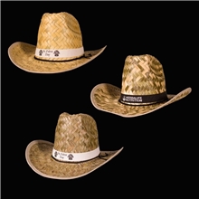aerial view a group of adult cowboy hat, image 1 of 4
