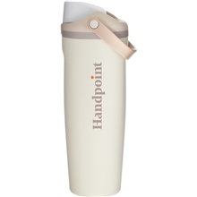 aerial view a lightly toasted 30 oz owala freesip sway - lightly toasted, image 1 of 5