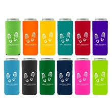 a group of 12 oz neoprene slim can cooler sleeve coolie