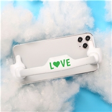 aerial view a group of thumbs up phone tablet holder, image 1 of 2