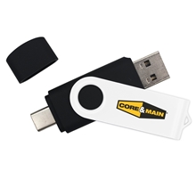 a group of scottsdale flash drive type a c white swivel