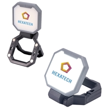 aerial view a gray rechargeable 20w smd magnetic worklight, image 1 of 19