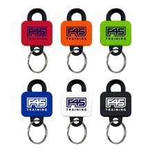 a group of ez clip multi - use keychain badge clip