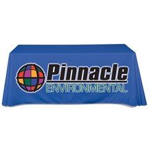 aerial view a white table throw - 2 x 6, image 1 of 2