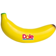 aerial view a yellow banana stress reliever, image 1 of 6