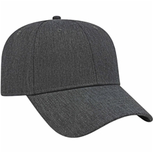 aerial view a charcoal cap america recycled cap, image 1 of 6