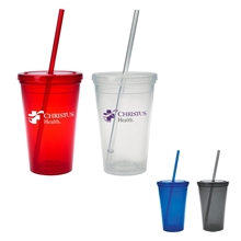 a group of 16 oz sunsplash double wall tumbler