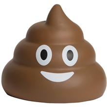 a group of poo emoji squishy stress reliever