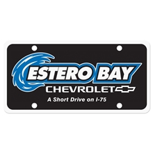 Promotional License Plate Insert