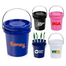 a group of mini bucket buddy