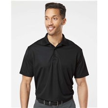 aerial view a black paragon - mens sebring performance polo, image 1 of 6